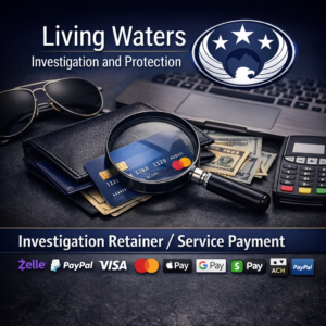 investigation retainer / service payment